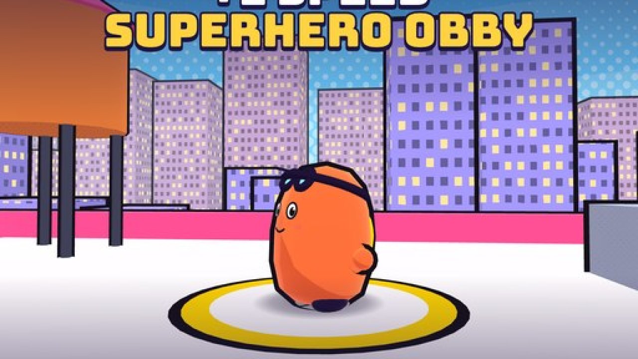 +1 Speed Superhero Obby