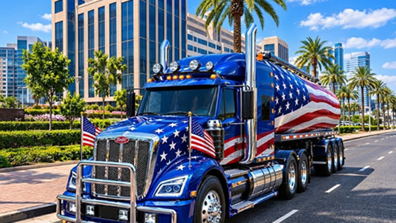 American Truck Driver Game