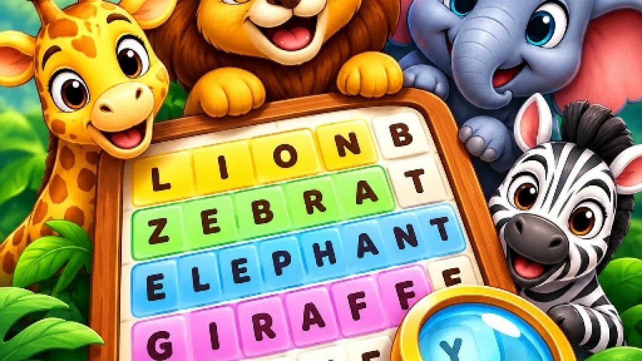 Animal Word Search Quest