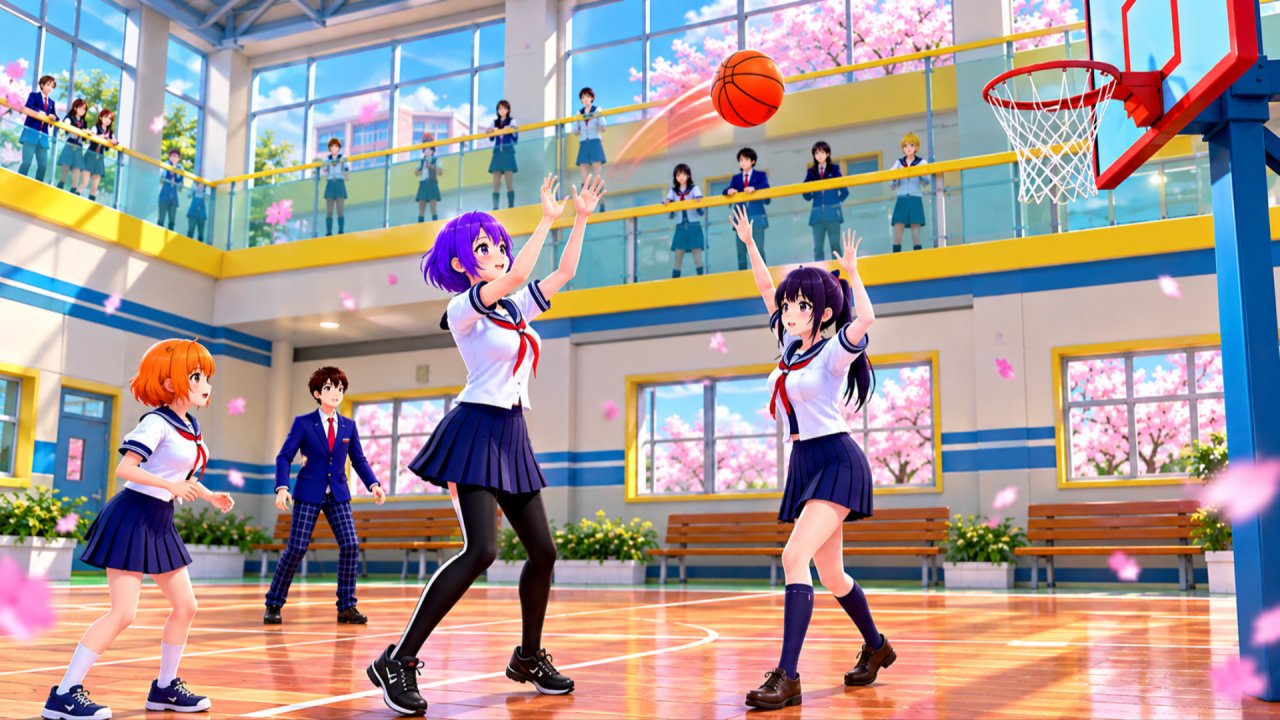 Anime Girl High School Simulator