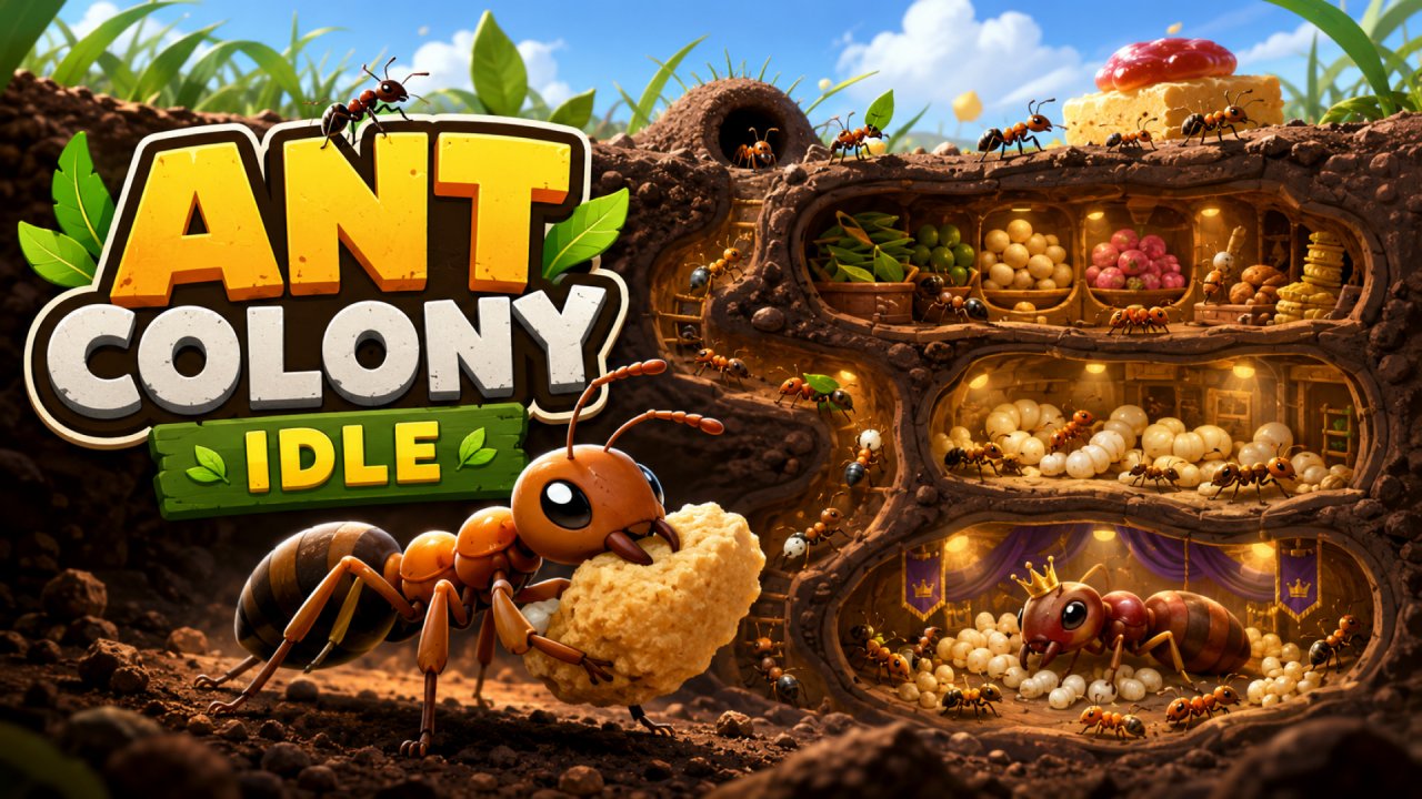 Ant Colony Idle