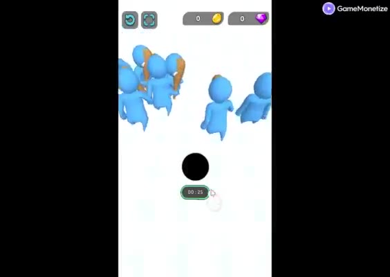 Attack Hole Game gameplay screenshot