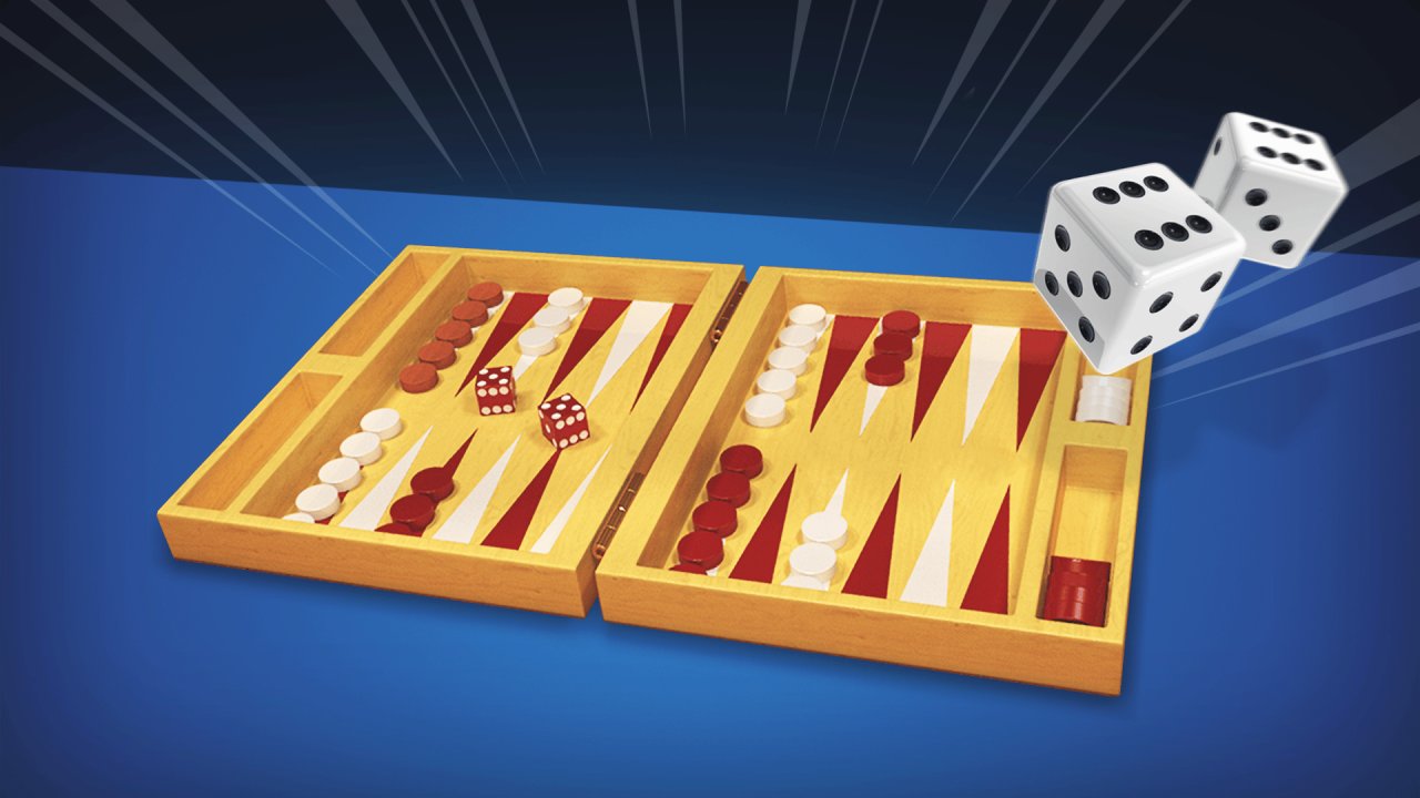 Backgammon gameplay screenshot