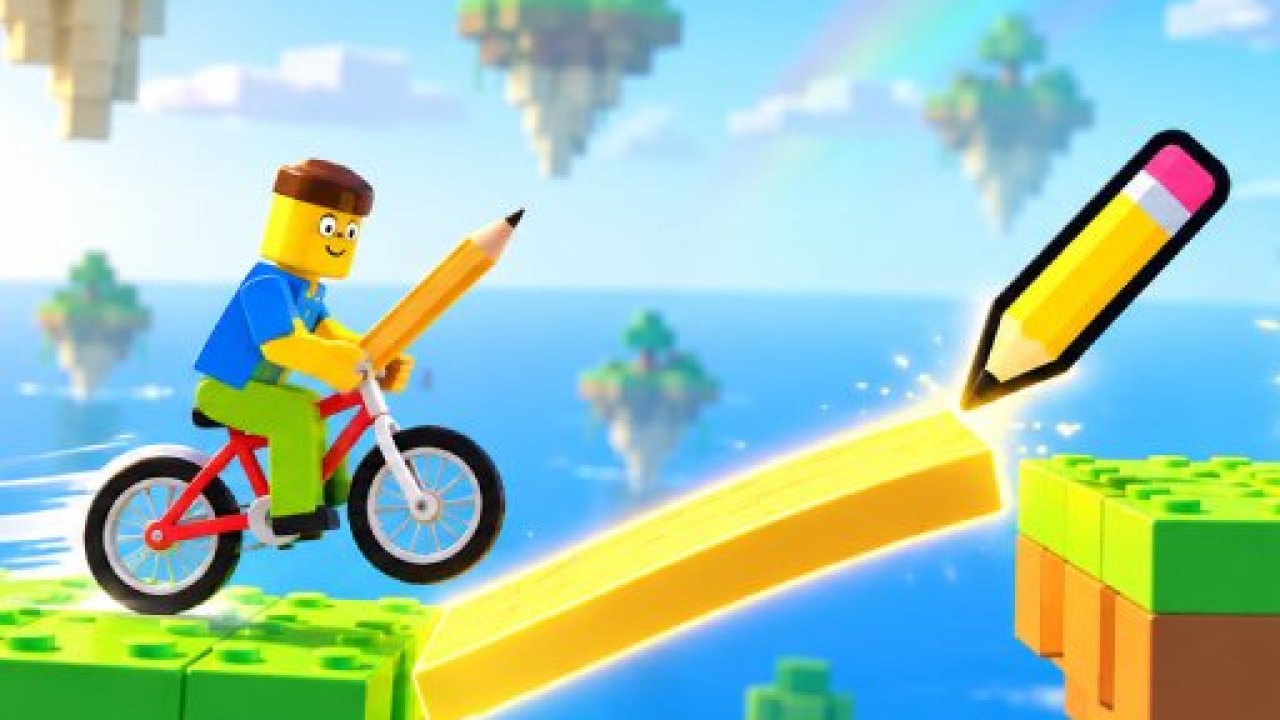 Bike Obby Draw Pencil