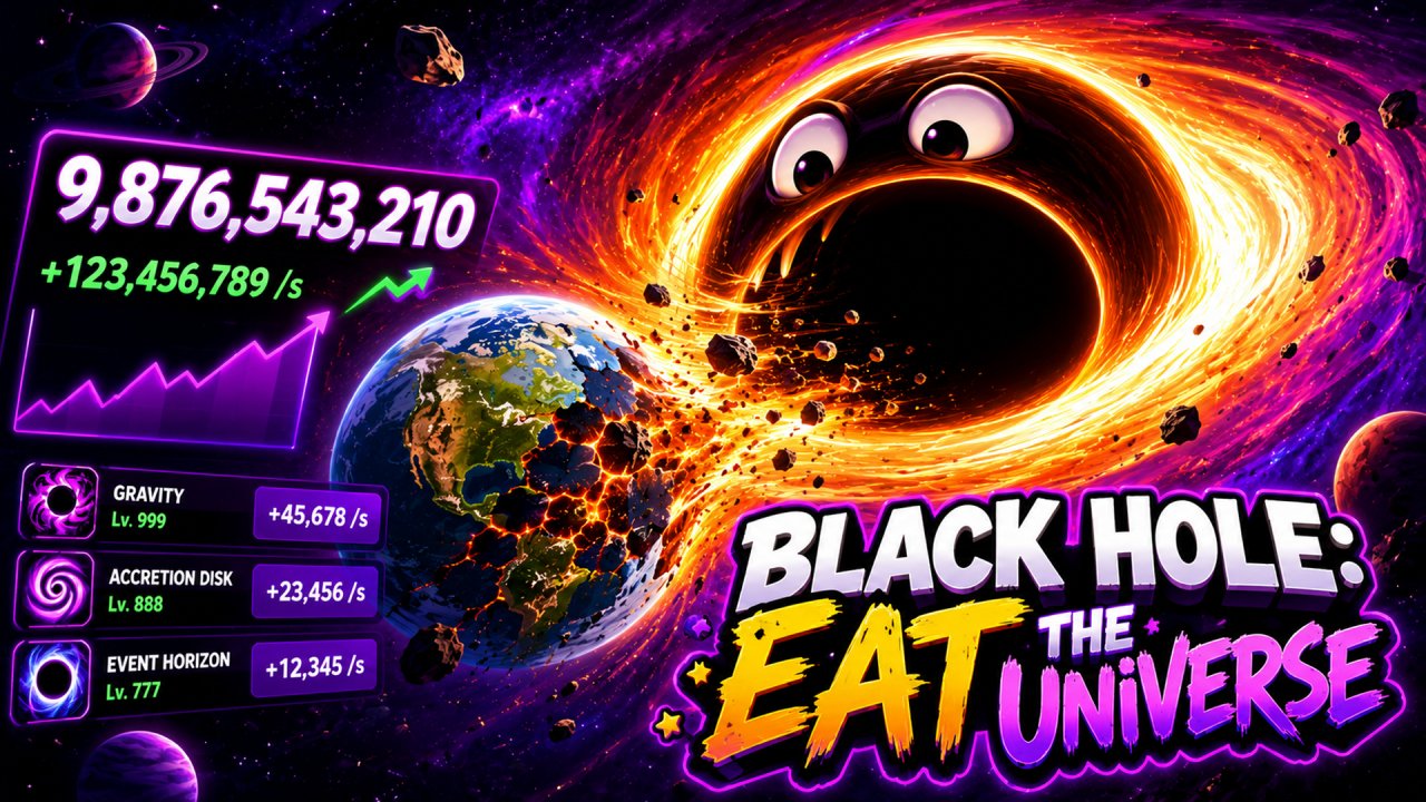 Black Hole: Eat the Universe