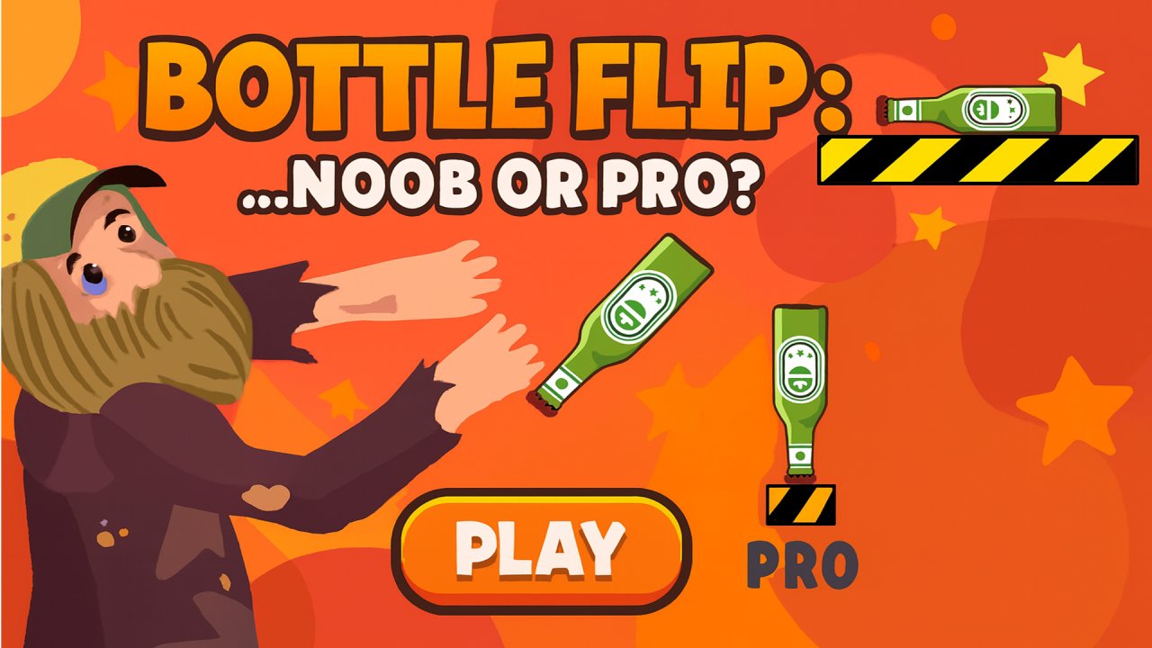 Bottle Flip gameplay screenshot