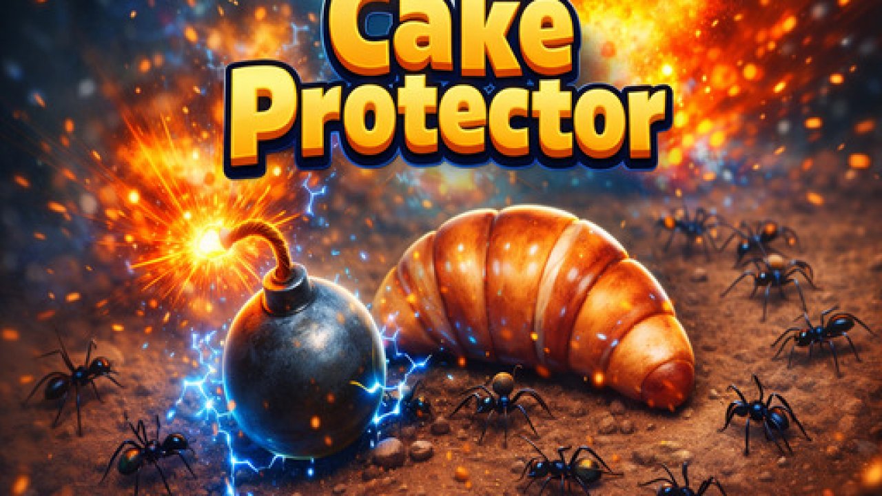 Cake Protector gameplay screenshot