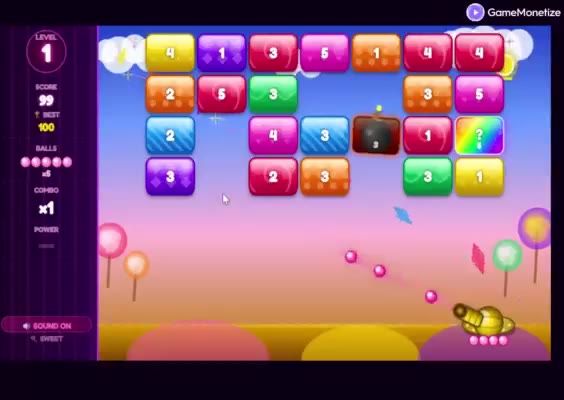 Candy Ball Blast gameplay screenshot