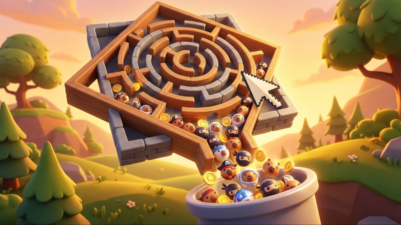 Capyballra - Capybara Ball Collector! gameplay screenshot