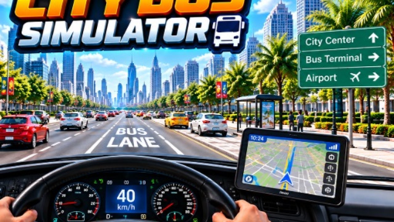 City Bus Simulator Driving Games