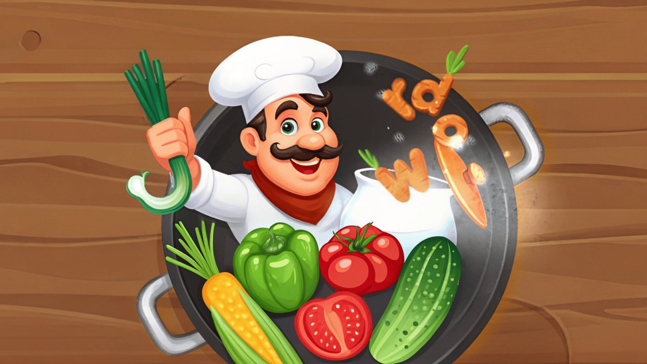 Cooking Letters - Word Search
