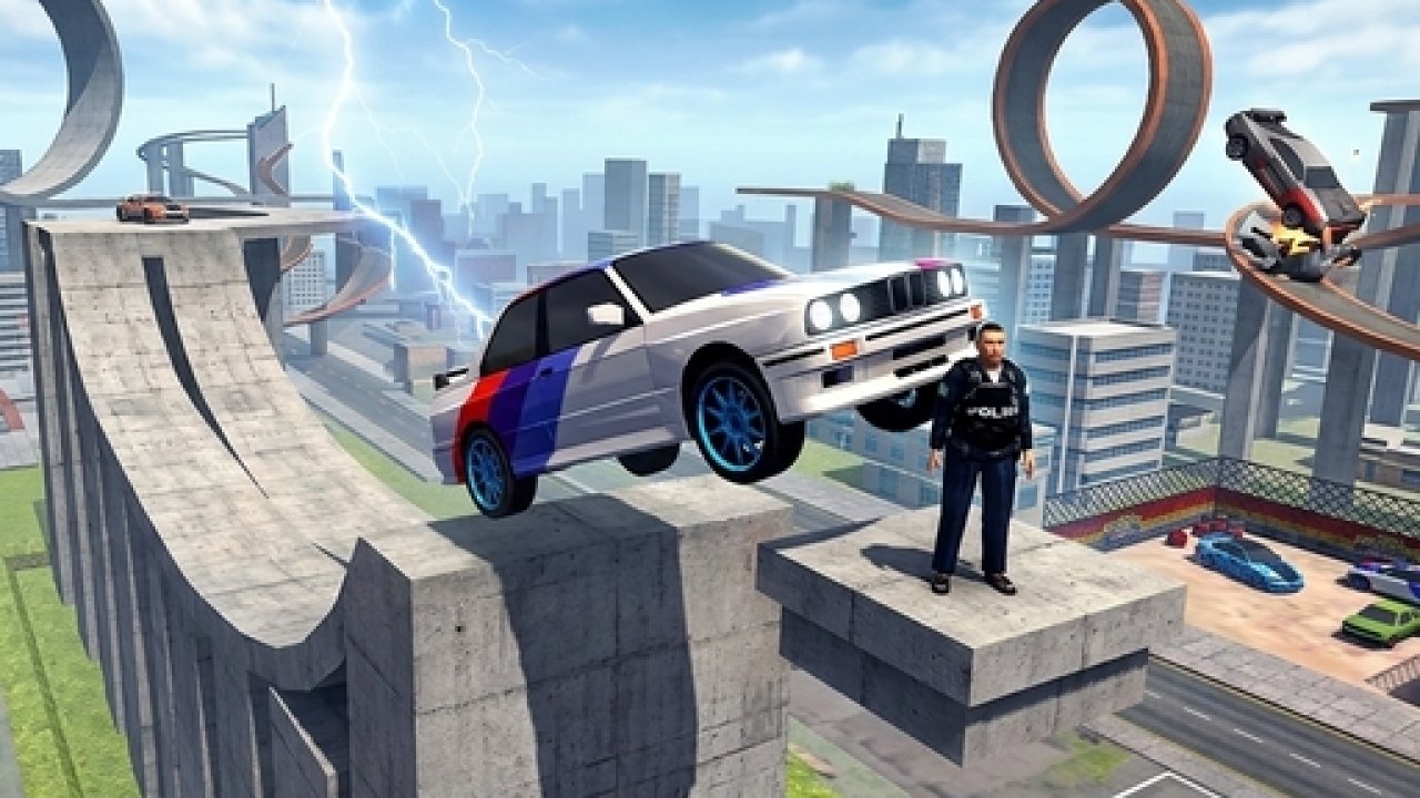 Cop Ramp Sandbox