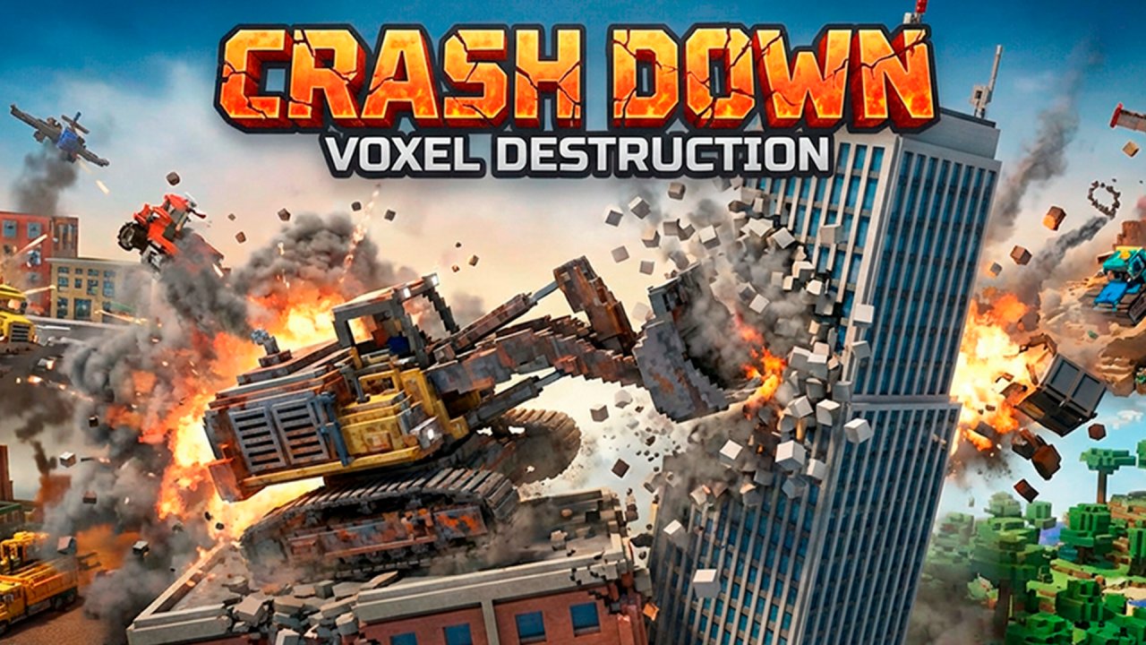 CrashDown Voxel Destruction