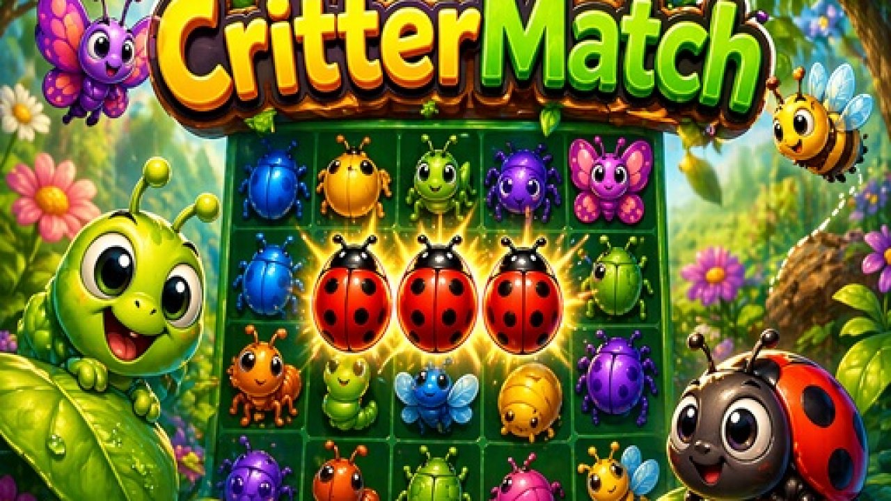 CritterMatch gameplay screenshot