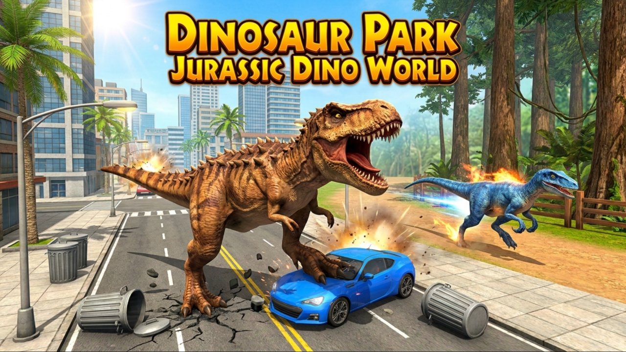 Dinosaur Park Jurassic Dino World
