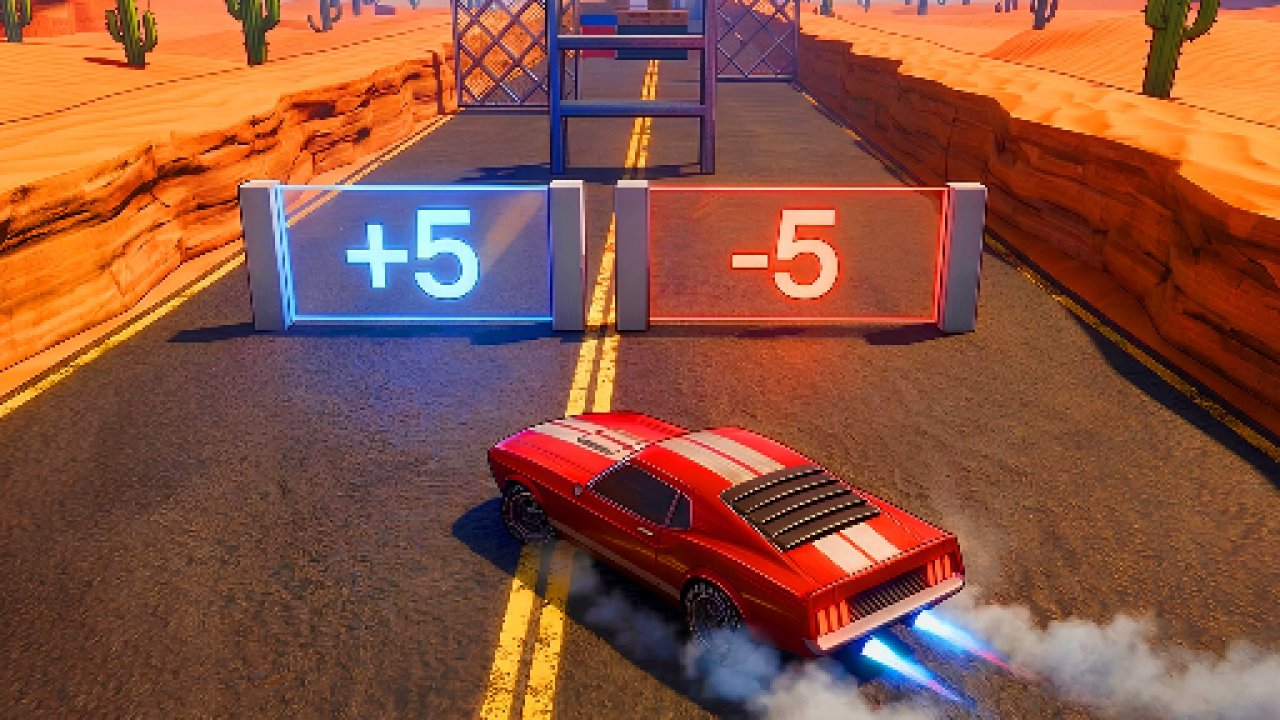 Drive and Dodge: Car Racing 3D gameplay screenshot