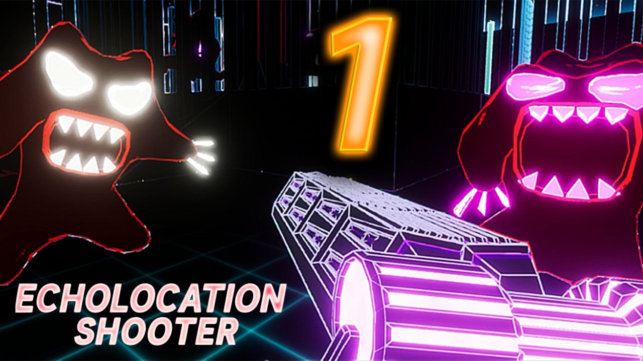 Echolocation Shooter gameplay screenshot
