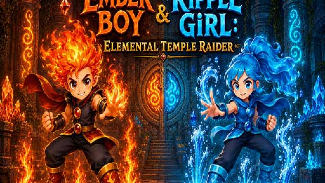 Ember Boy and Ripple Girl