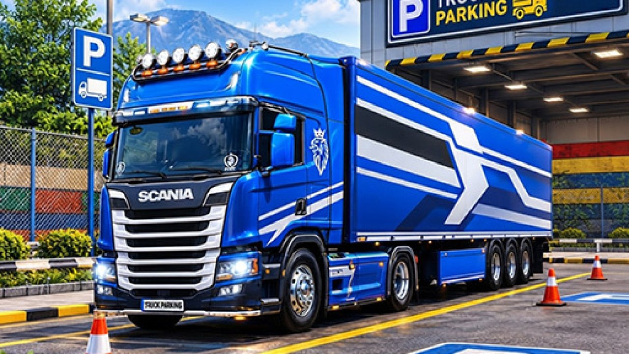Euro Truck Parking Game
