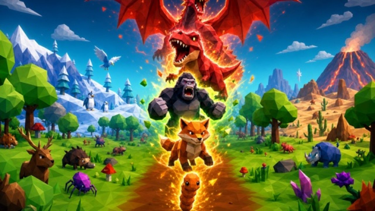 Evolution Arena Battle Royale gameplay screenshot