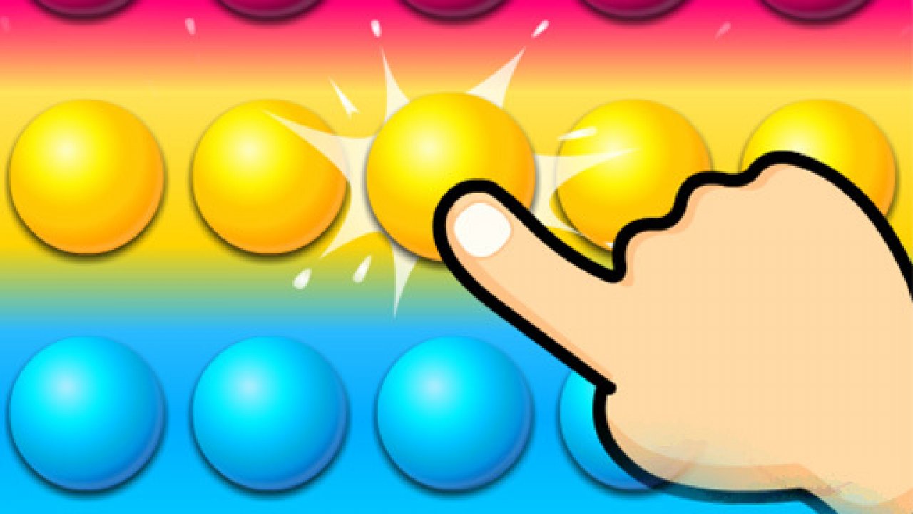 Fidget Toy Pop It Game