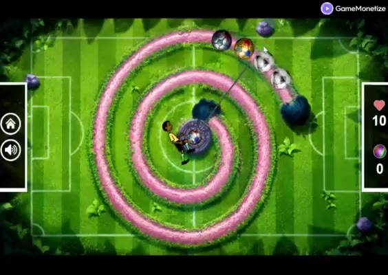 Football Marble Shooter