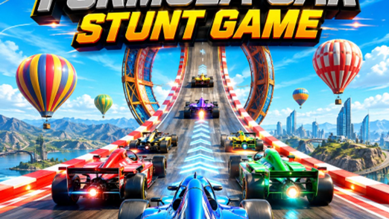 Formula Car Stunt Game