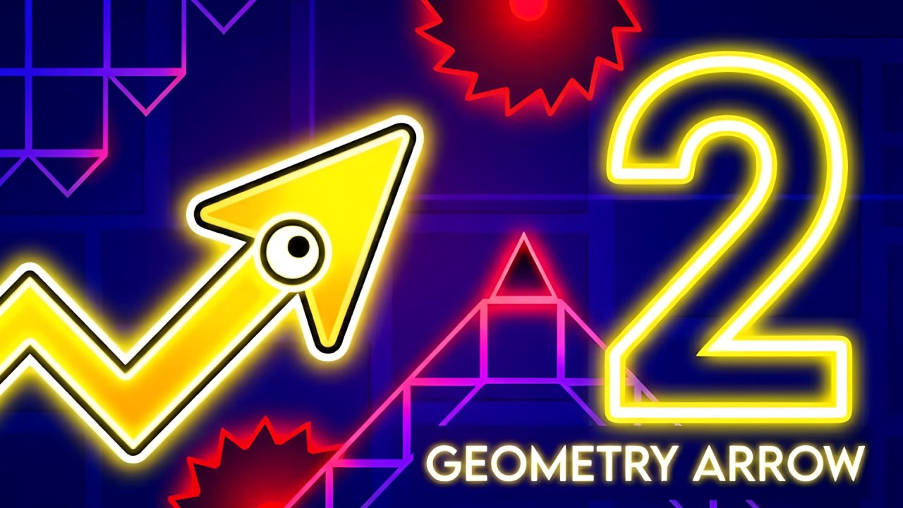 Geometry Arrow 2 gameplay screenshot