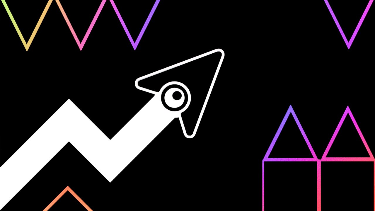 Geometry Arrow gameplay screenshot