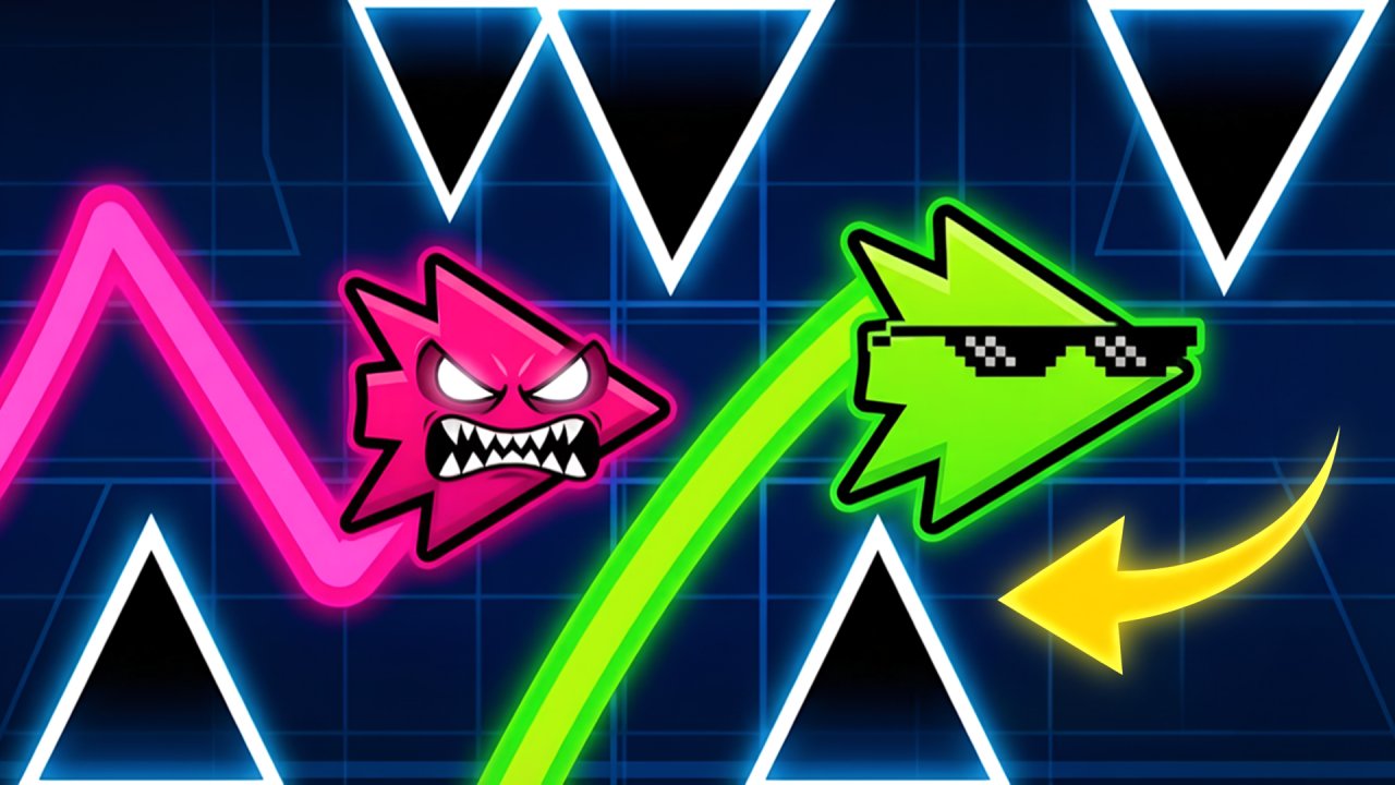 Geometry Vibes gameplay screenshot