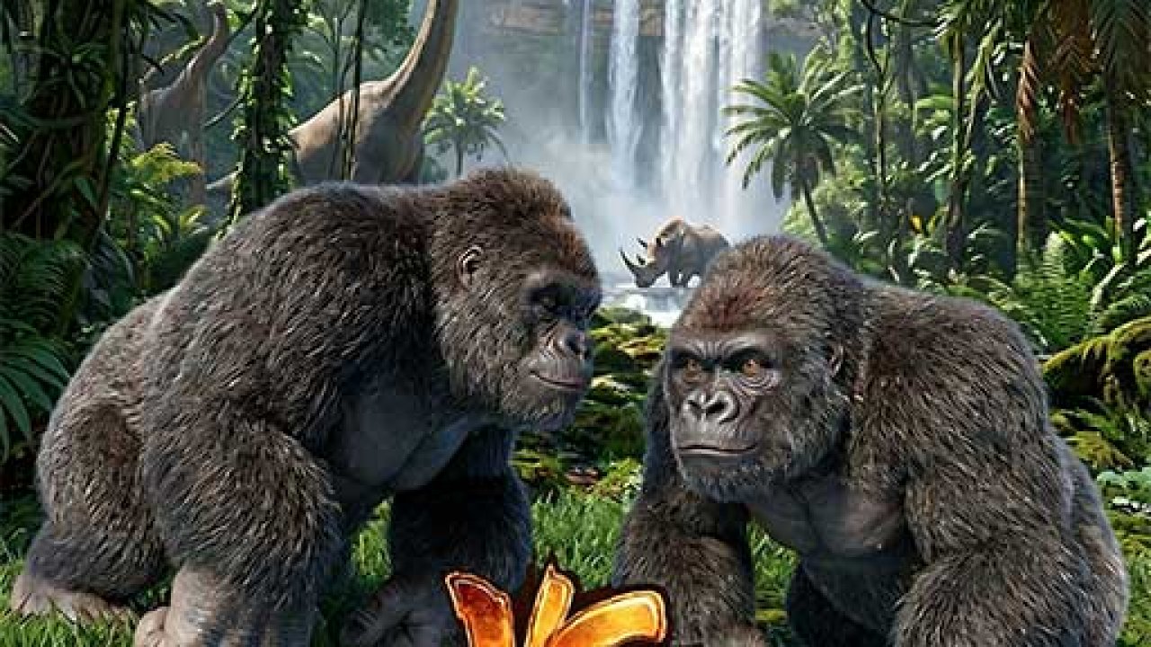 Gorilla Monster Fight