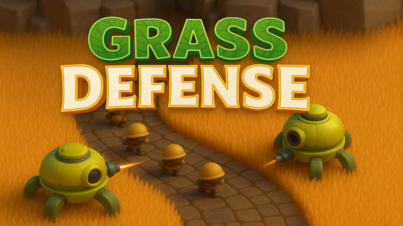 Grass Defense gameplay screenshot