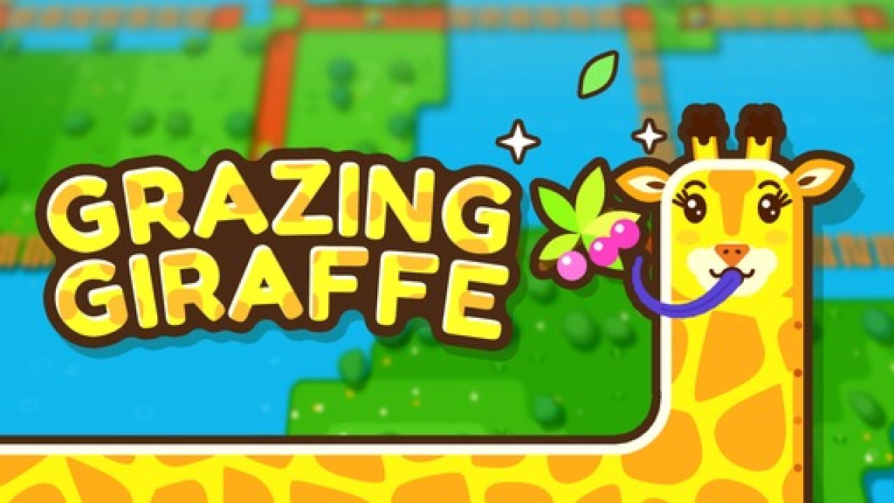 Grazing Giraffe