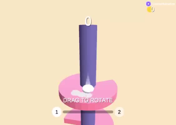 Helix Rush gameplay screenshot