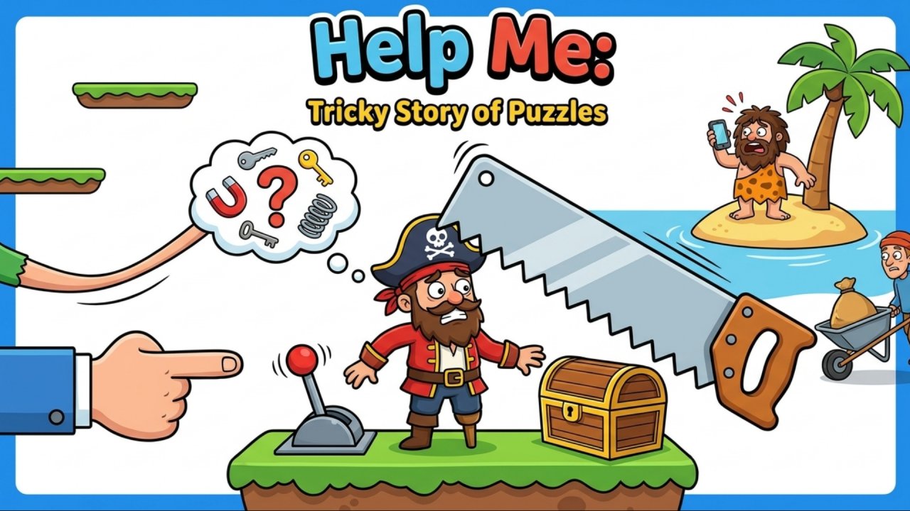 Help Me: Tricky Story of Puzzles gameplay screenshot