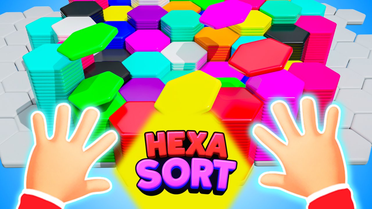 HexaSort gameplay screenshot