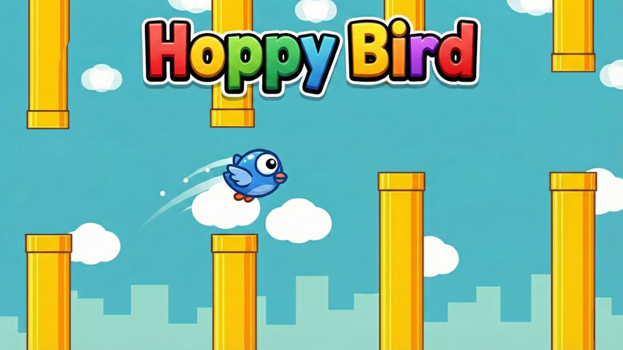 Hoppy Bird gameplay screenshot