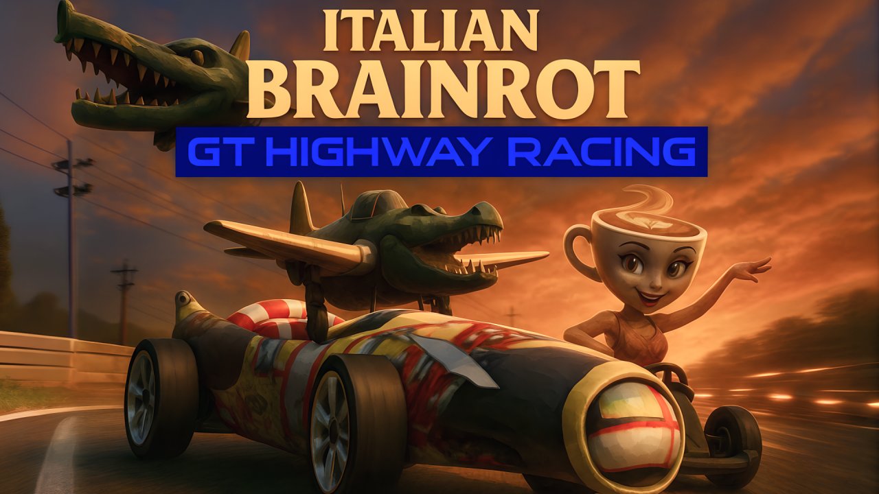 Italian Brainrot GT Highway Racing