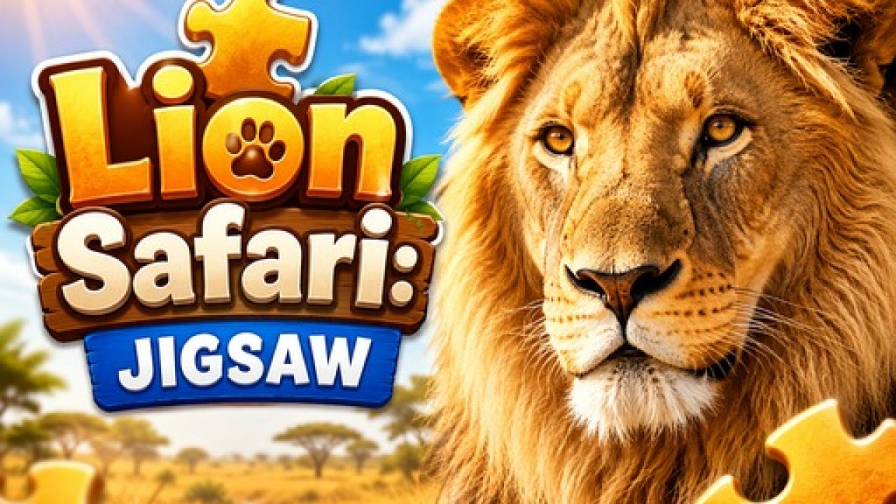 Lion Safari: Jigsaw Puzzles