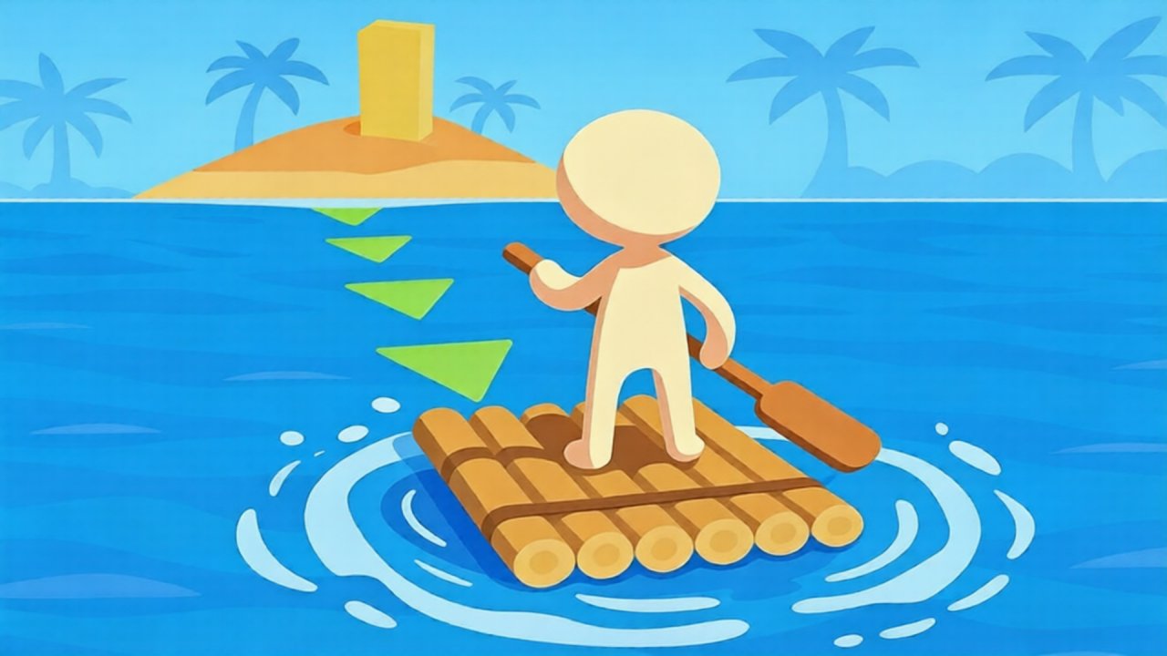 Lumbering At Sea