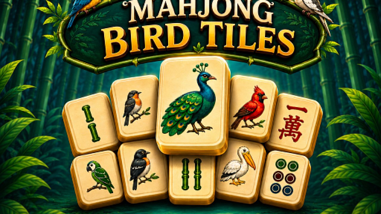 Mahjong Bird Tiles gameplay screenshot