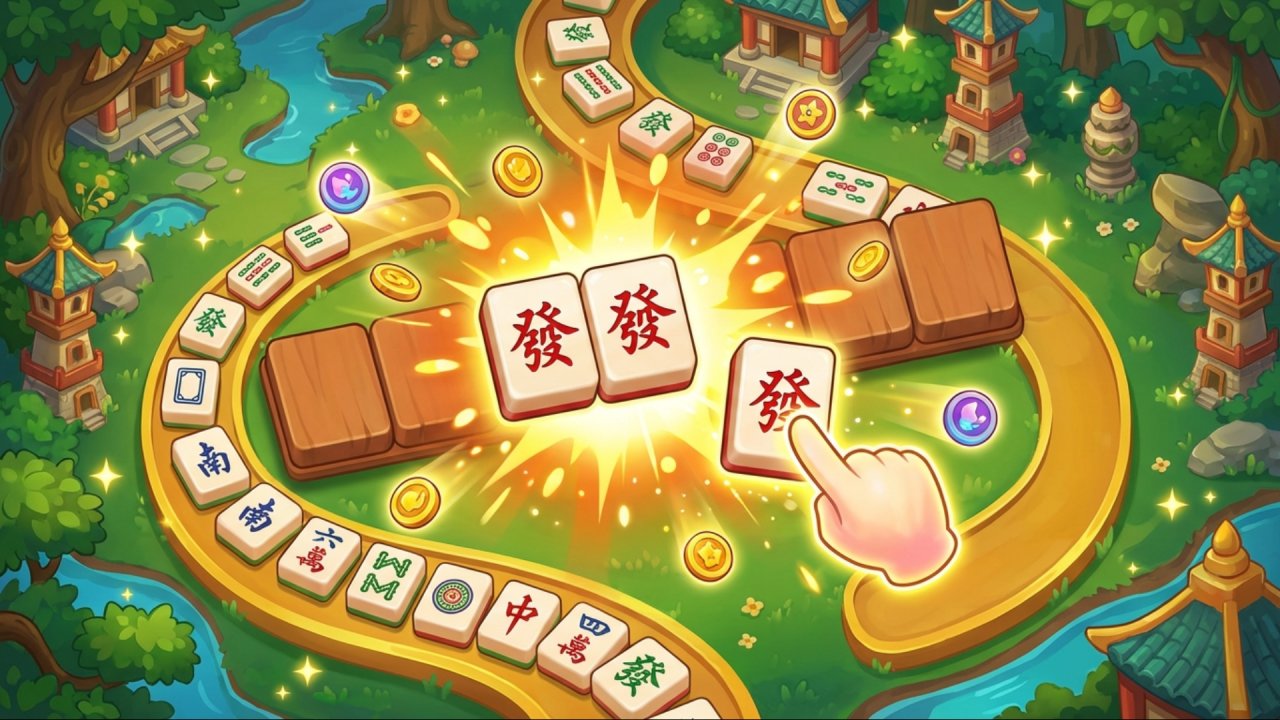 Mahjong Tower: Puzzles gameplay screenshot