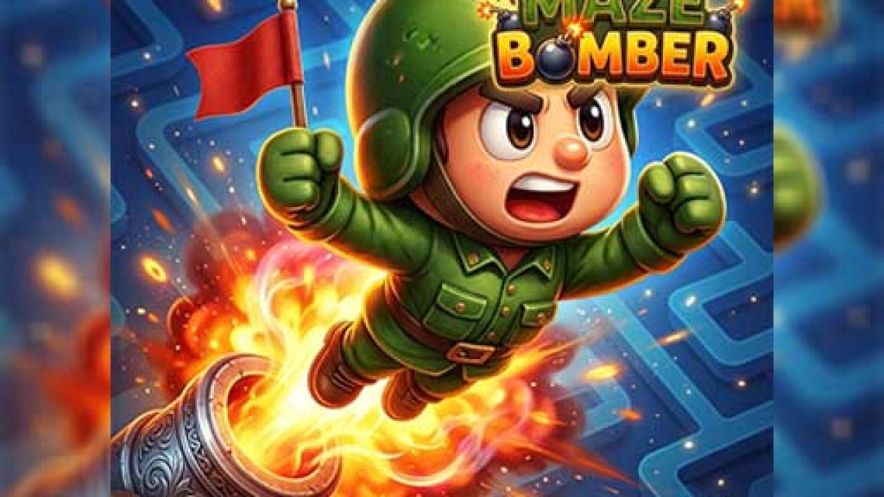 Maze Bomber Game
