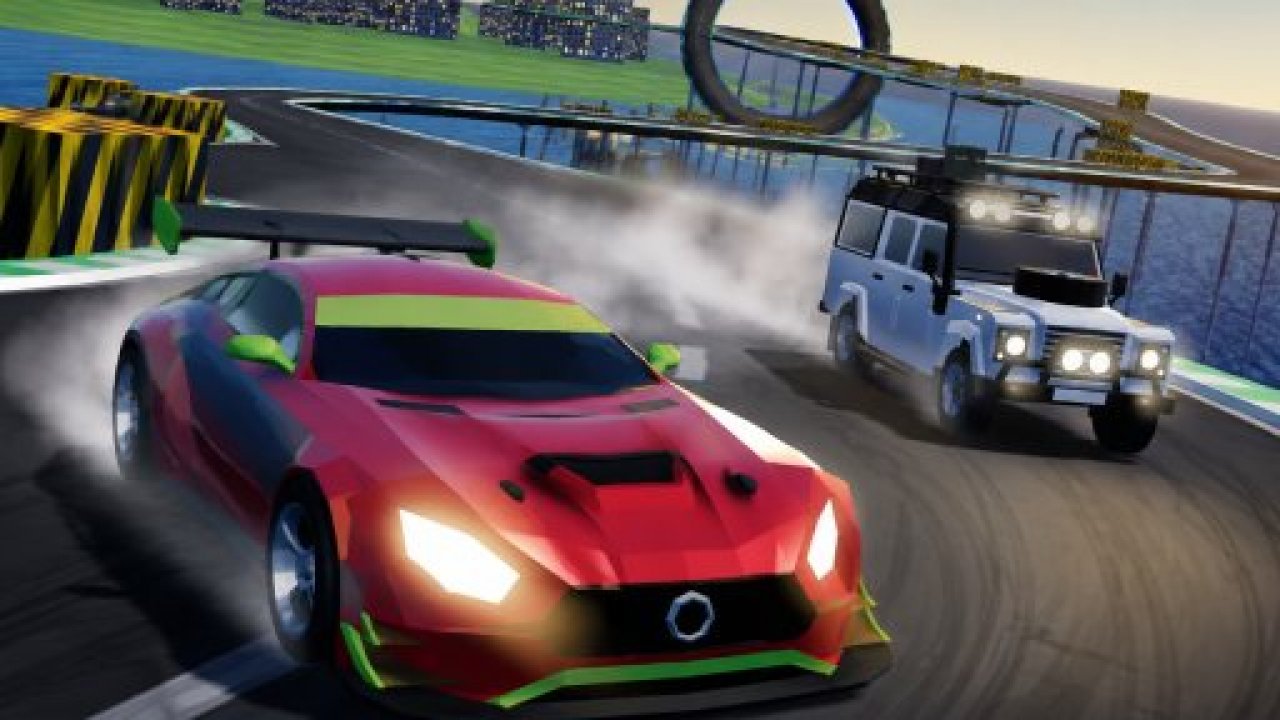 Mega Ramp Stunt Racing 3D