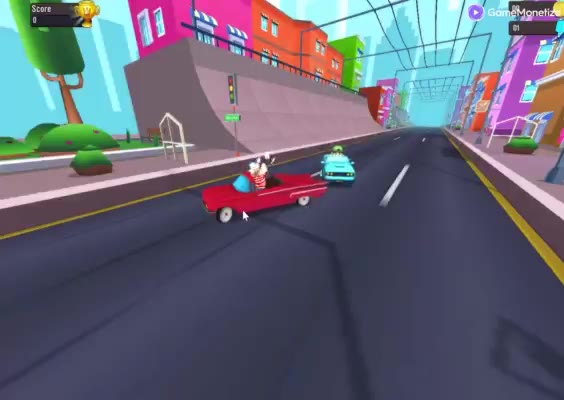 Mini Car Runner   Meme Games