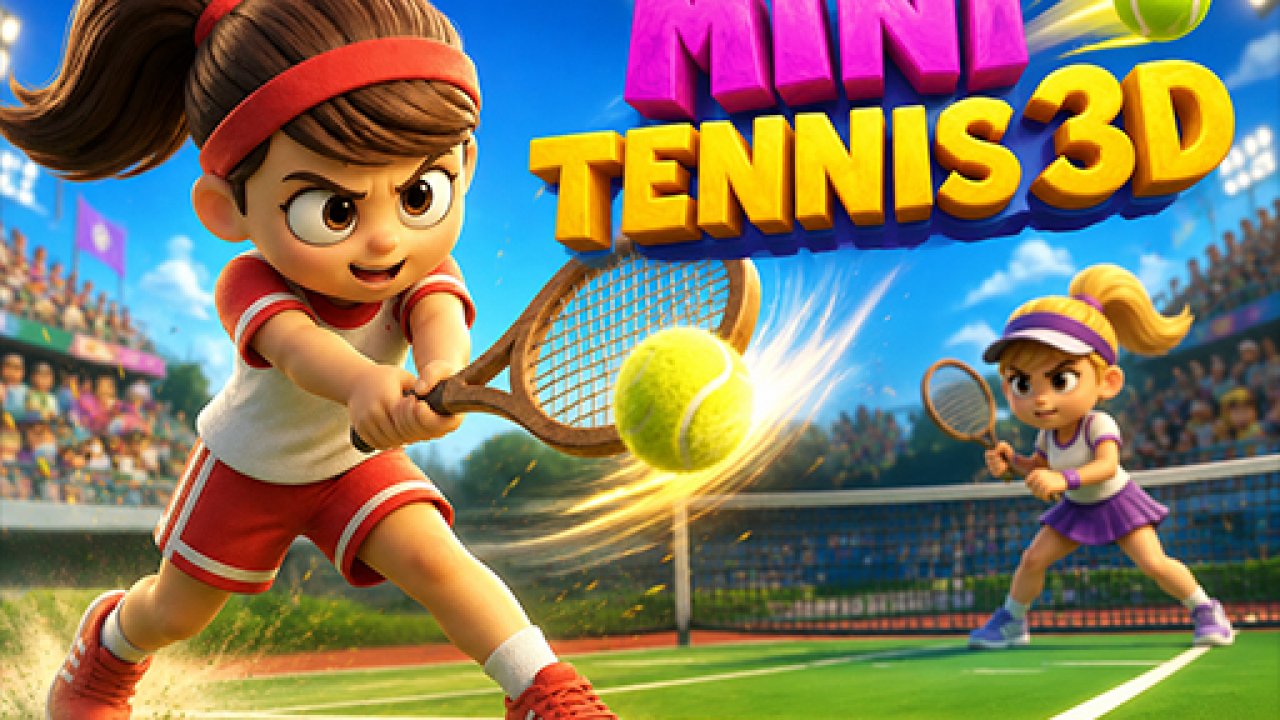 Mini Tennis 3D gameplay screenshot