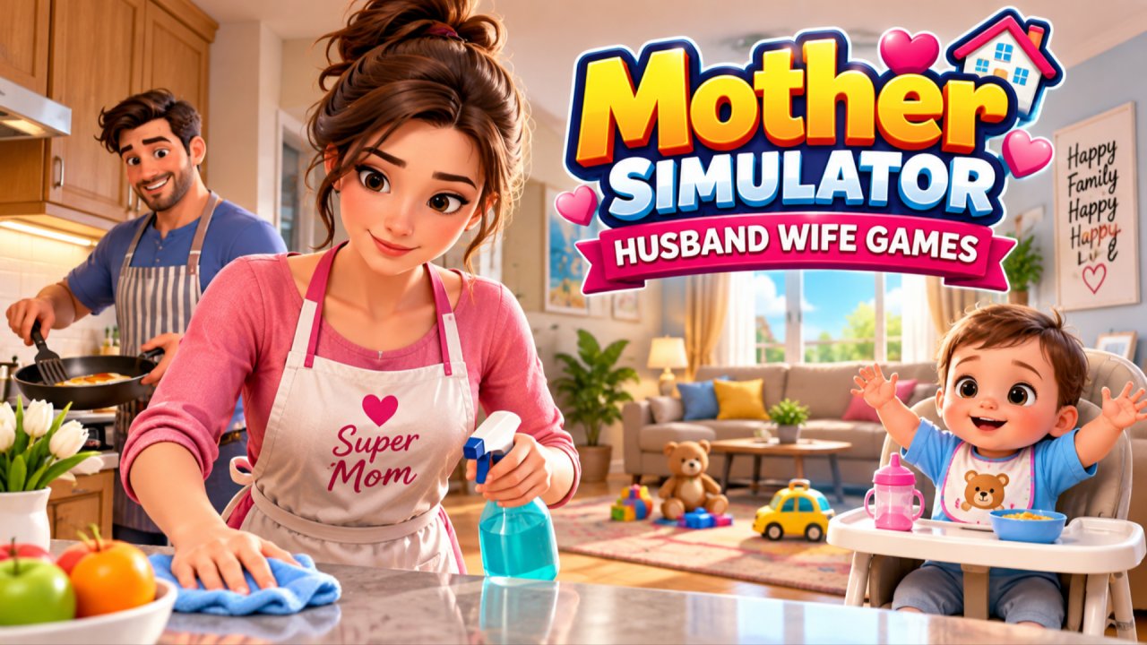 Mother Simulator Husband Wife Games