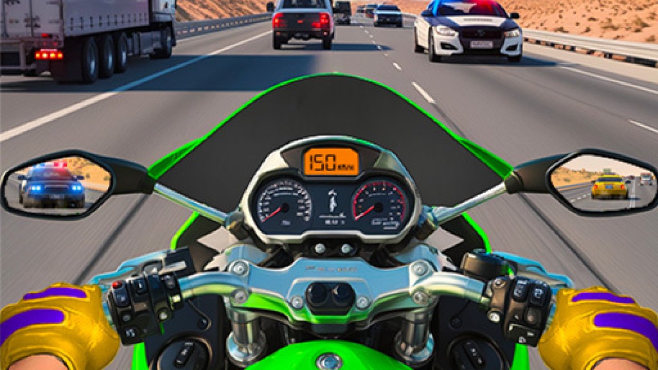 Moto Bike Highway Racing Game