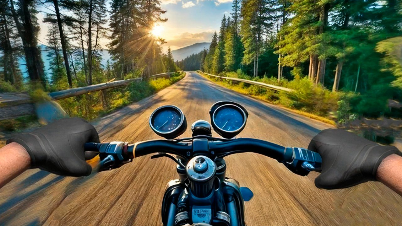 Motorcycle Racer: Road Mayhem gameplay screenshot