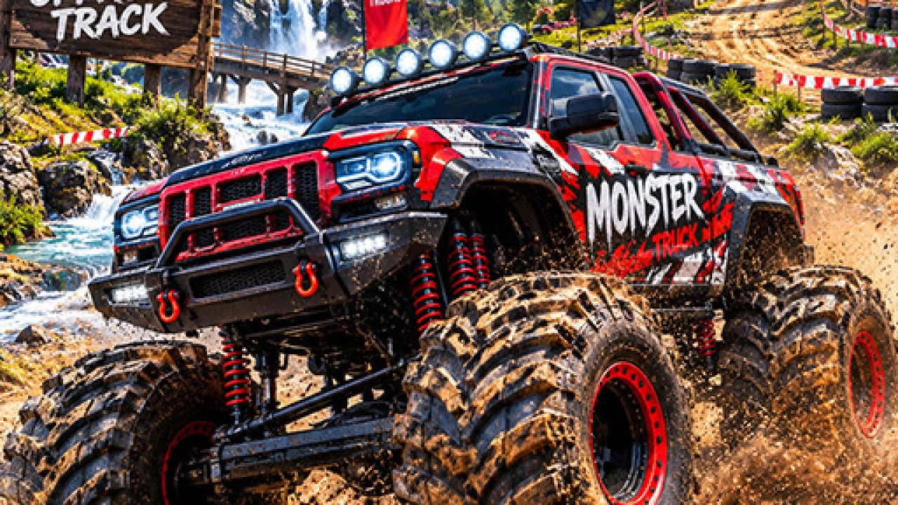 Mud Offroad Monster Truck Game